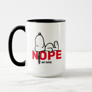 Peanuts   Snoopy Not Today Mug