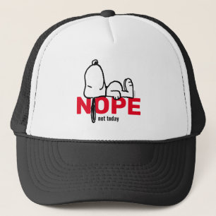 Peanuts Snoopy Not Today Trucker Hat