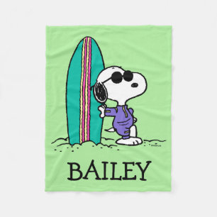 Peanuts   Snoopy Ocean High Tide Fleece Blanket