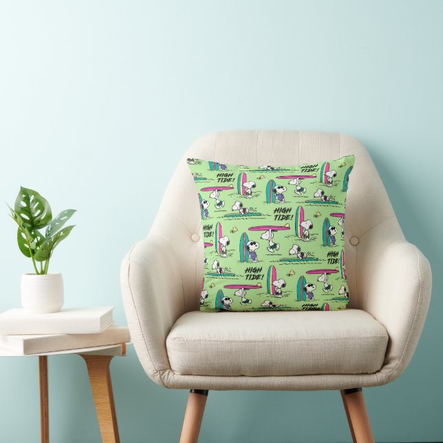 Peanuts | Snoopy Ocean High Tide Pattern Cushion (Chair)
