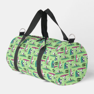 Peanuts   Snoopy Ocean High Tide Pattern Duffle Bag