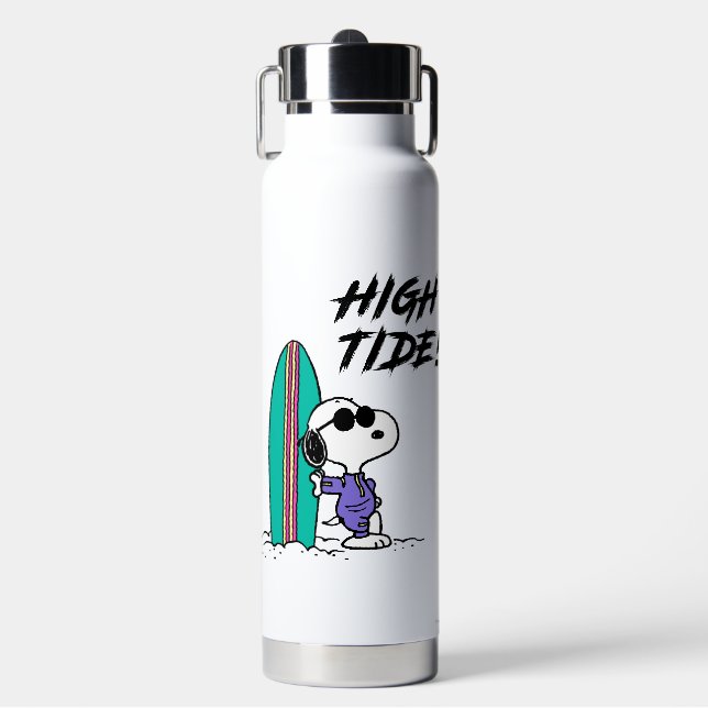 Peanuts | Snoopy Ocean High Tide Water Bottle (Front)