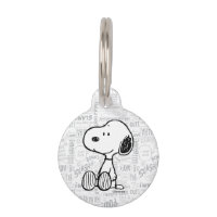 PEANUTS | Snoopy on Black White Comics