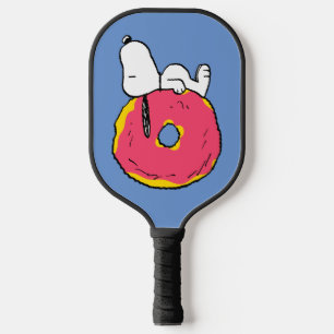 Peanuts   Snoopy Pink Doughnut Pickleball Paddle