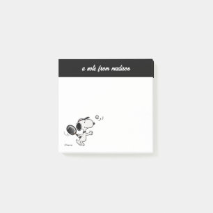 Peanuts   Snoopy Plays Tennis Post-it Notes