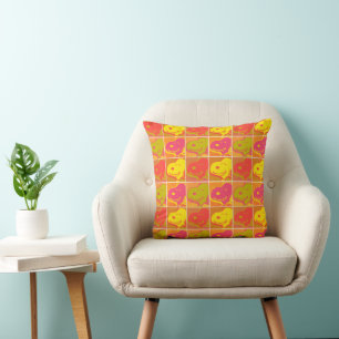Peanuts   Snoopy Pop Art Pattern Cushion