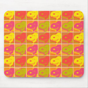 Peanuts   Snoopy Pop Art Pattern Mouse Pad