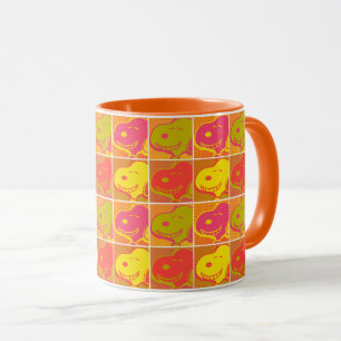 Peanuts   Snoopy Pop Art Pattern Mug