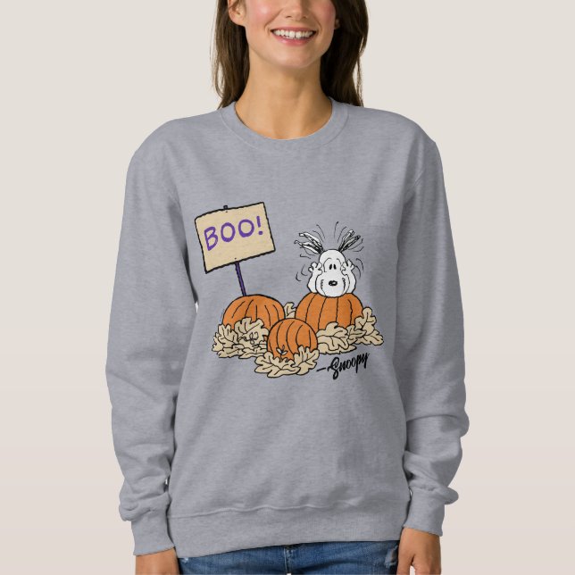 Peanuts | Snoopy Pumpkin Patch Boo! Sweatshirt (Front)