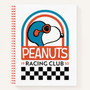 Peanuts   Snoopy Racing Club Notebook