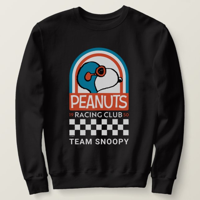 Peanuts | Snoopy Racing Club Sweatshirt (Design Front)