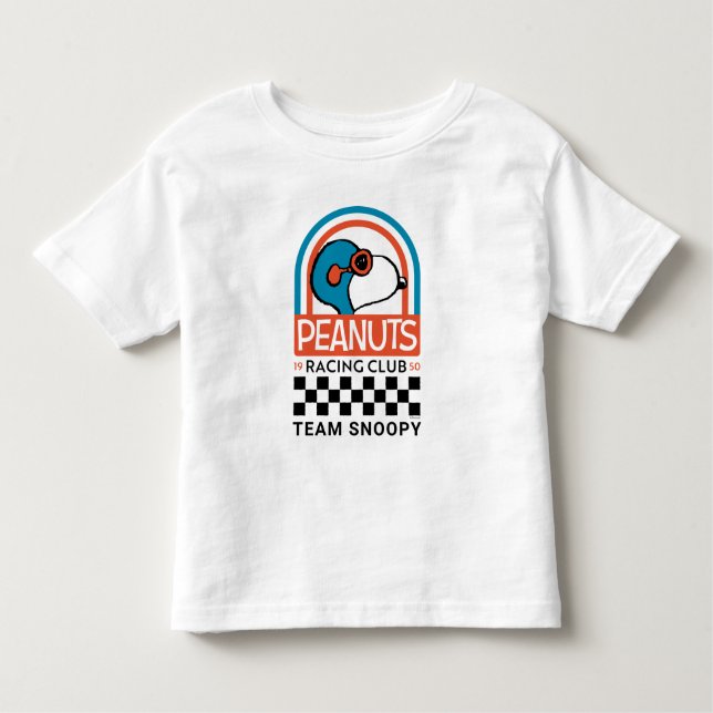 Peanuts | Snoopy Racing Club Toddler T-Shirt (Front)