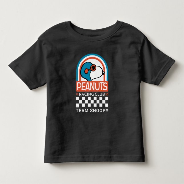 Peanuts | Snoopy Racing Club Toddler T-Shirt (Front)