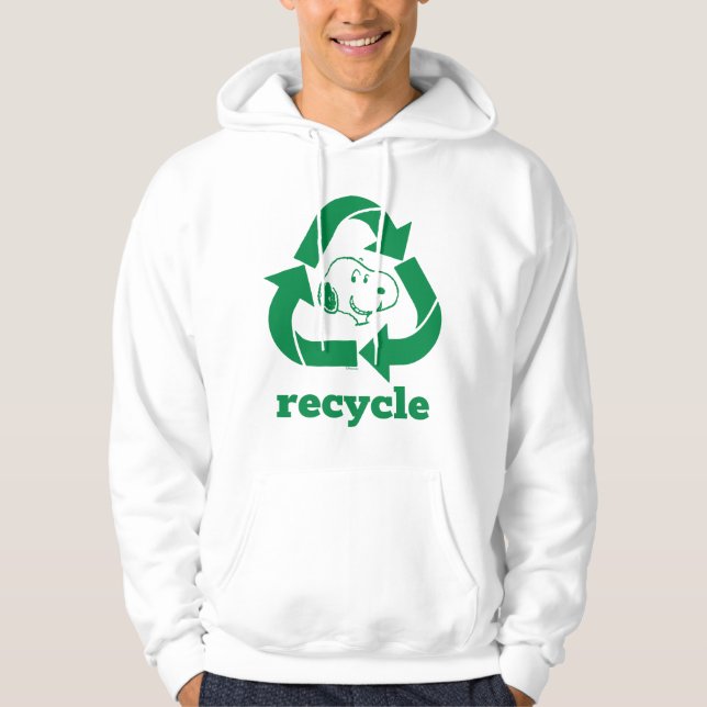 Peanuts | Snoopy Recycle Reuse Hoodie (Front)