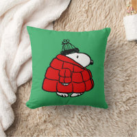 Peanuts | Snoopy Red Puffer Jacket