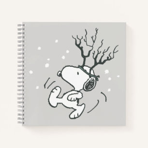 Peanuts   Snoopy Reindeer Notebook