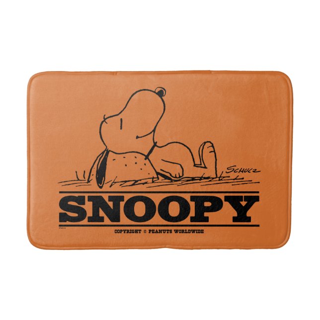 Peanuts | Snoopy Rest Break Bath Mat (Front)