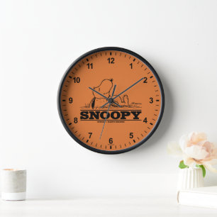 Peanuts   Snoopy Rest Break Clock