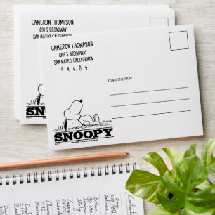 Peanuts   Snoopy Rest Break Envelope
