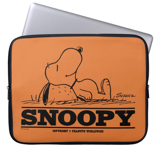 Peanuts | Snoopy Rest Break Laptop Sleeve (Front)
