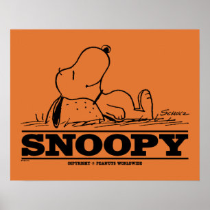 Peanuts   Snoopy Rest Break Poster