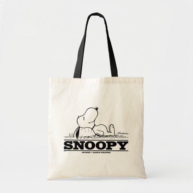 Peanuts | Snoopy Rest Break Tote Bag (Front)