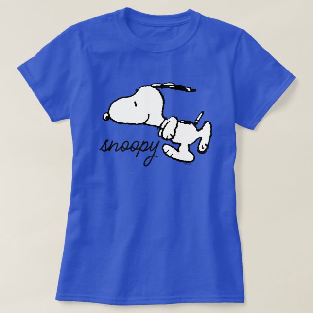 Peanuts | Snoopy Run T-Shirt (Design Front)