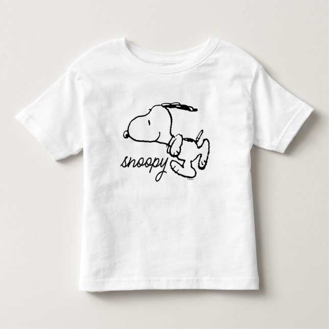 Peanuts | Snoopy Run Toddler T-Shirt (Front)