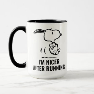 Peanuts   Snoopy Running Mug
