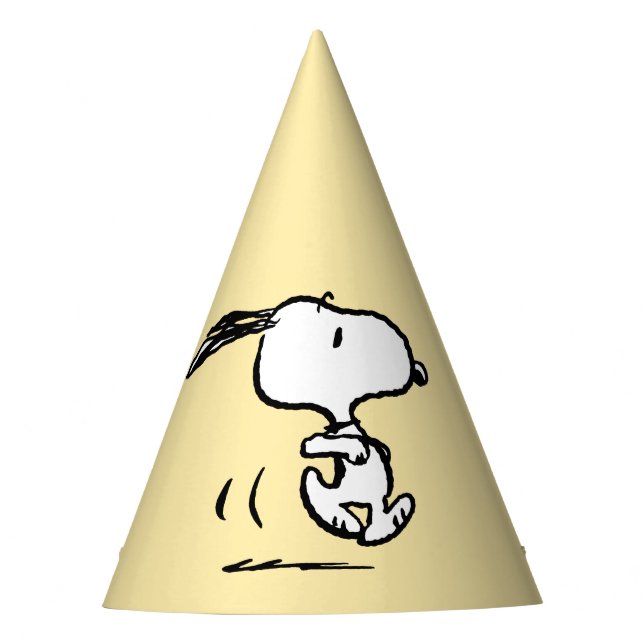 Peanuts | Snoopy Running Party Hat (Front)