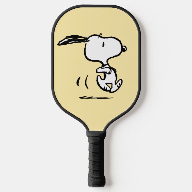 Peanuts | Snoopy Running Pickleball Paddle (Front)