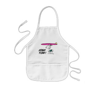 Peanuts Snoopy Running to the Surf Kids Apron