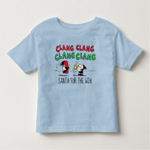 Peanuts   Snoopy Santa Claus & Lucy Toddler T-Shirt