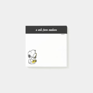 Peanuts   Snoopy Saxophone Player Post-it Notes