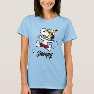 Peanuts   Snoopy Scuba Diver T-Shirt