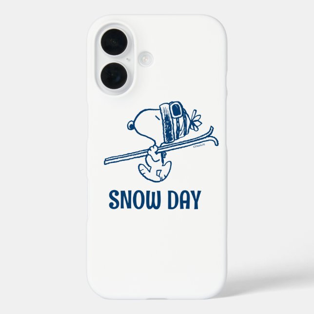 Peanuts | Snoopy Ski Trip Case-Mate iPhone Case (Back)