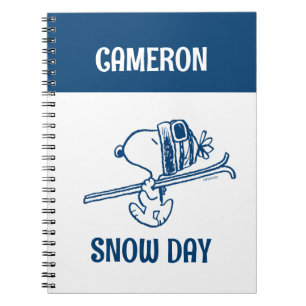 Peanuts   Snoopy Ski Trip Notebook