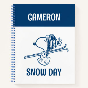 Peanuts   Snoopy Ski Trip Notebook
