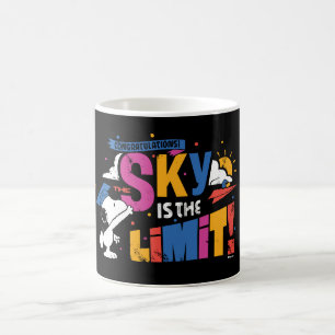 Peanuts Snoopy Sky Is The Limit Graduation Coffee Mug