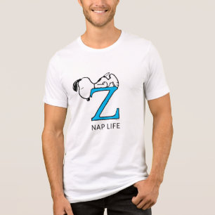 Peanuts   Snoopy Sleeping Z Tri-Blend Shirt