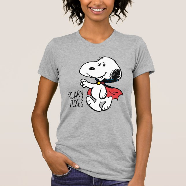 Peanuts | Snoopy Smiling Vampire T-Shirt (Front)