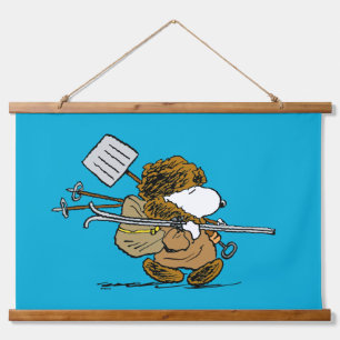 Peanuts   Snoopy Snow Warrior Hanging Tapestry