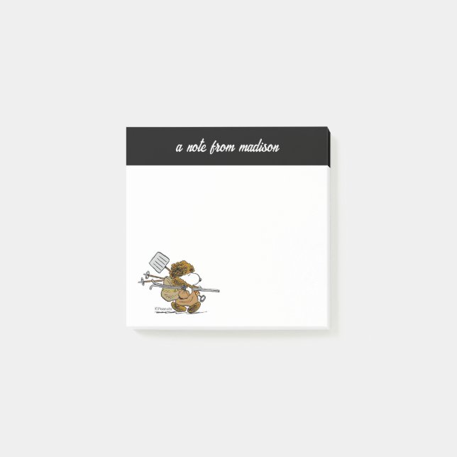 Peanuts | Snoopy Snow Warrior Post-it Notes (Front)