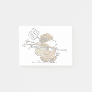 Peanuts   Snoopy Snow Warrior Post-it Notes