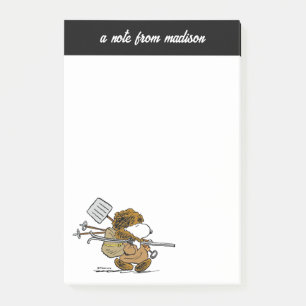 Peanuts   Snoopy Snow Warrior Post-it Notes