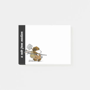 Peanuts   Snoopy Snow Warrior Post-it Notes