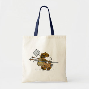 Peanuts Snoopy Snow Warrior Tote Bag