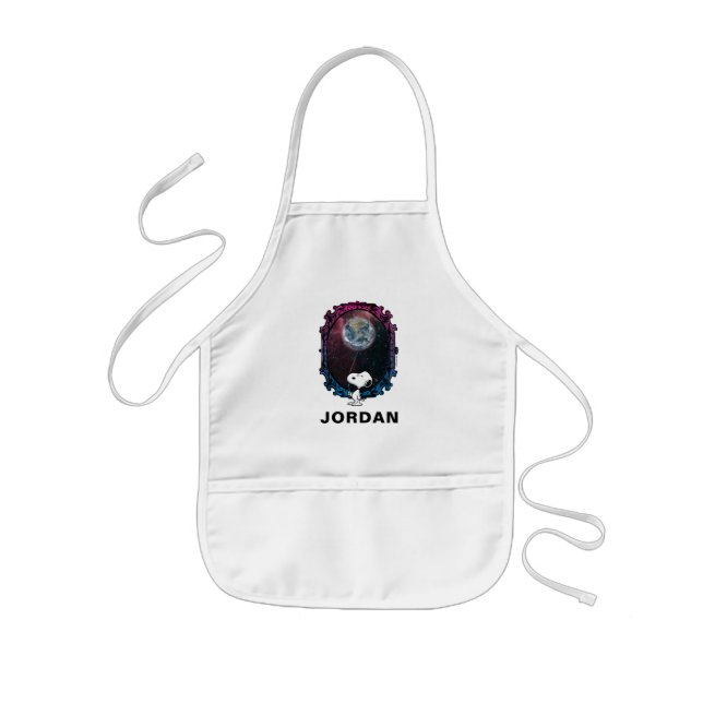 Peanuts | Snoopy Spaced Out Balloon Kids Apron (Front)