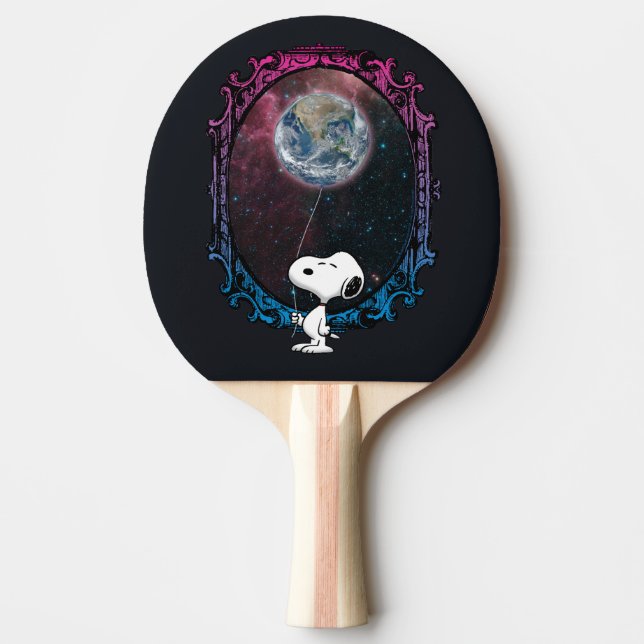 Peanuts | Snoopy Spaced Out Balloon Ping Pong Paddle (Front)