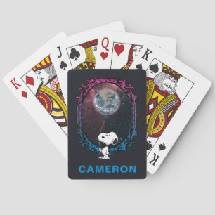 Peanuts   Snoopy Spaced Out Balloon Playing Cards